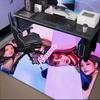Custom Name Kpop Group Fashion Rug for Living Room, Game Rooms, Office, Bedroom, Floor Mat Playful Design, fan gifts Christmas decor