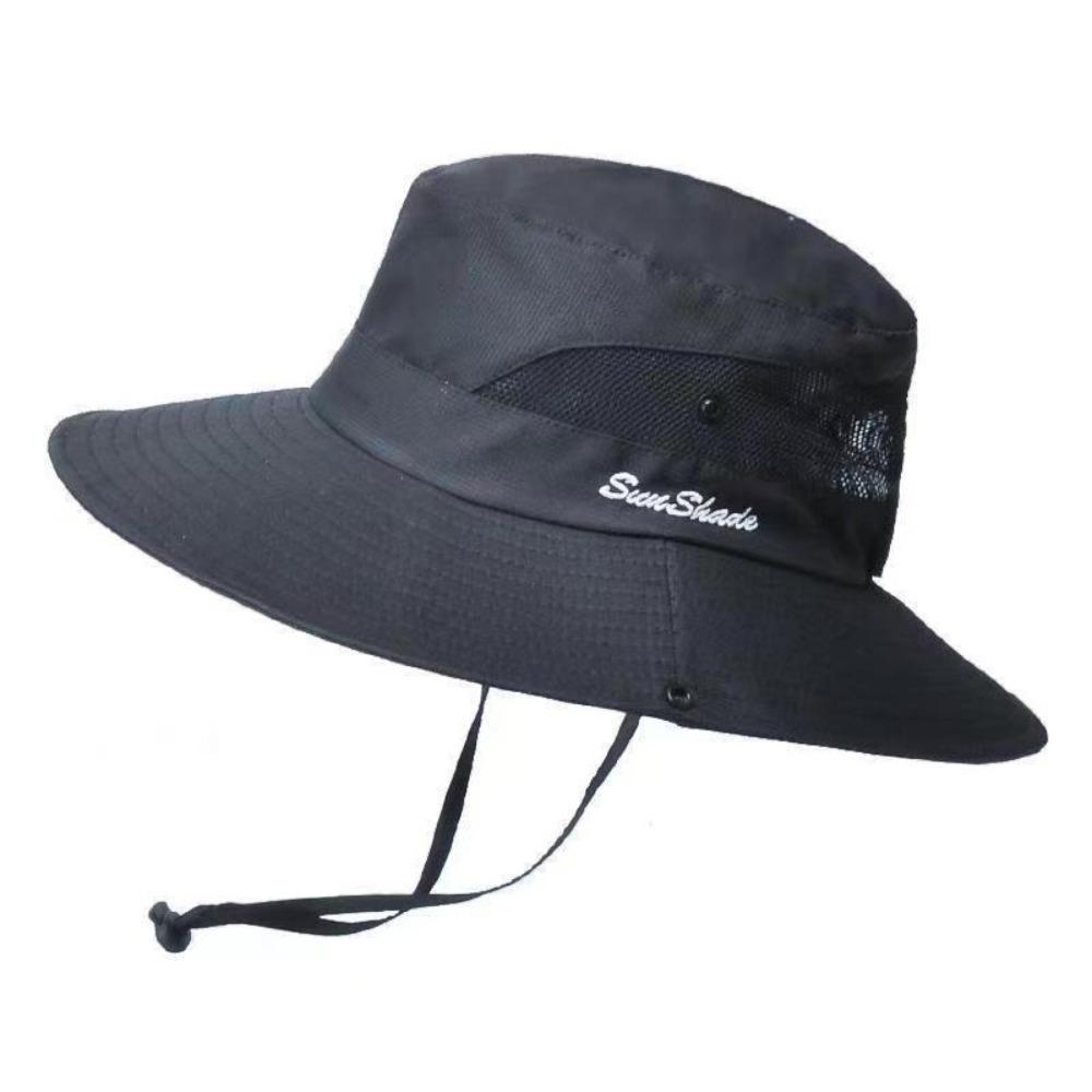 Trendy Fishing Cap Anti-Sun Sunscreen Hat Fashion Ponytail Hat Summer