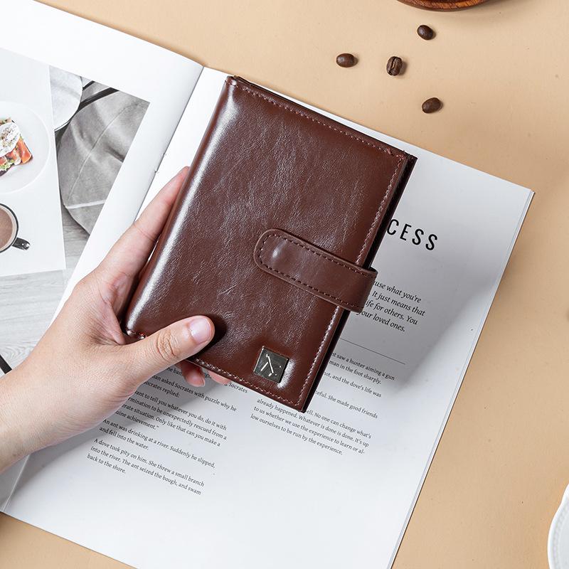 Travel Essential: RFID Blocking Passport & Document Organizer Wallet