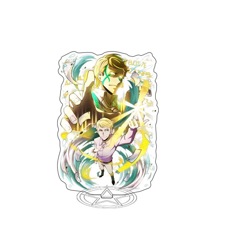 Фигурка на акриловой подставке Bungou Stray Dogs, Эдогава Рампо Федор Достоевский, Накахара Чууя, настольная игрушка-подставка