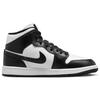 Женские кроссовки Air Jordan 1 Mid Panda черно-белые DV0991-101