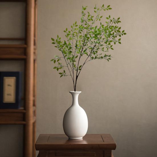 Имитация Nandin Vivid для свадьбы, многоразовая домашняя имитация зеленых растений, креативное украшение, портативный