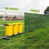 50X100cm  Fake Plants Green Leaf Fence Panels  Faux Privacy Fence Screen for Home Outdoor Garden Balcony Decoration   Grass