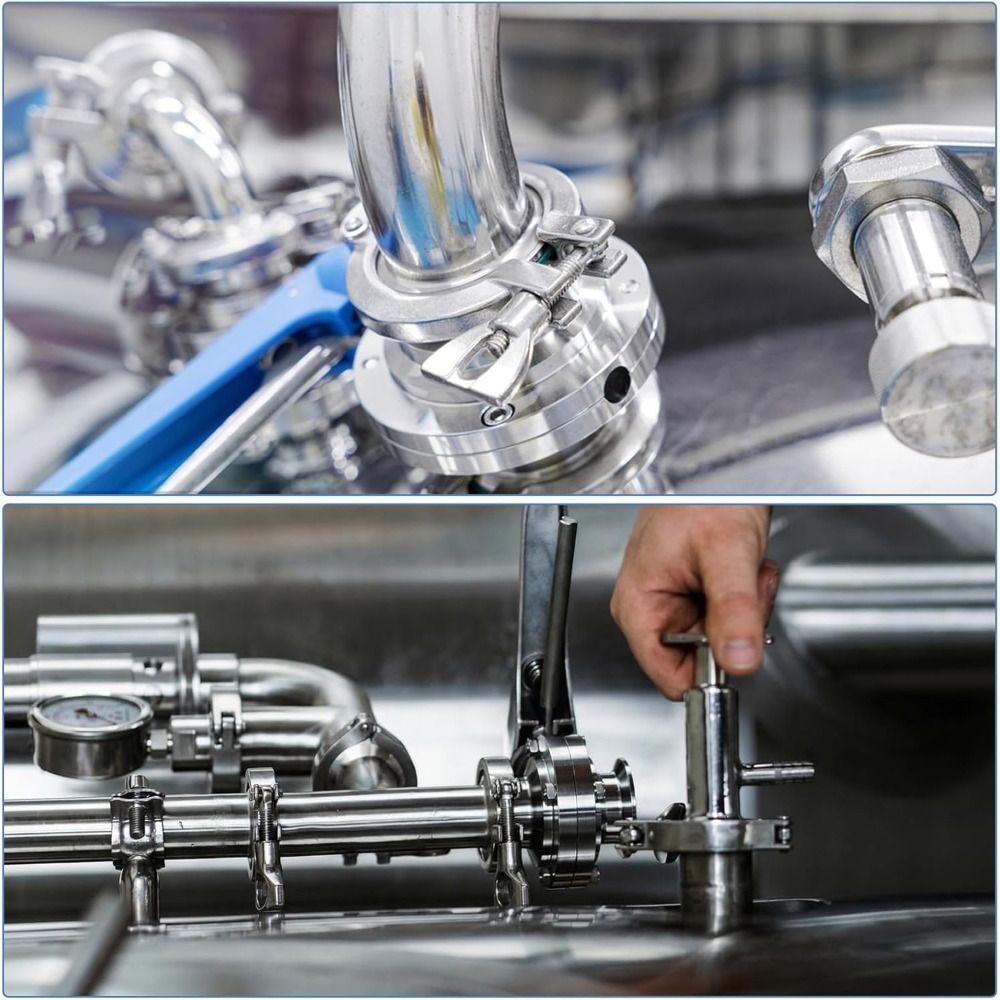With Silicone Gaskets Tri Clamp Fitting Heavy Duty Ferrule Fittings New Sanitary Fitting