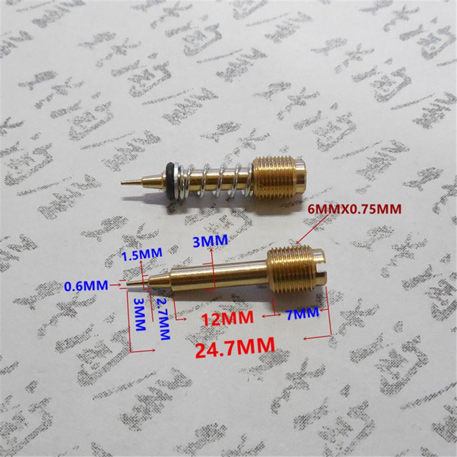 Carburetor Repair  Kit Configure Plunger Assembly Jet needle(J.N.)/Needle Jet (N.J.) For YM Virago XV250