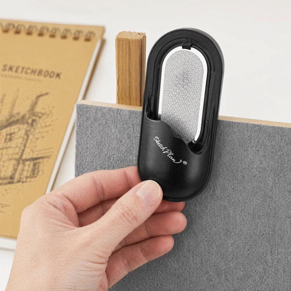 Adjustable Pencil Grinder Lead Shaper Odorless Sketch Pencil Sharpener Art Supplies