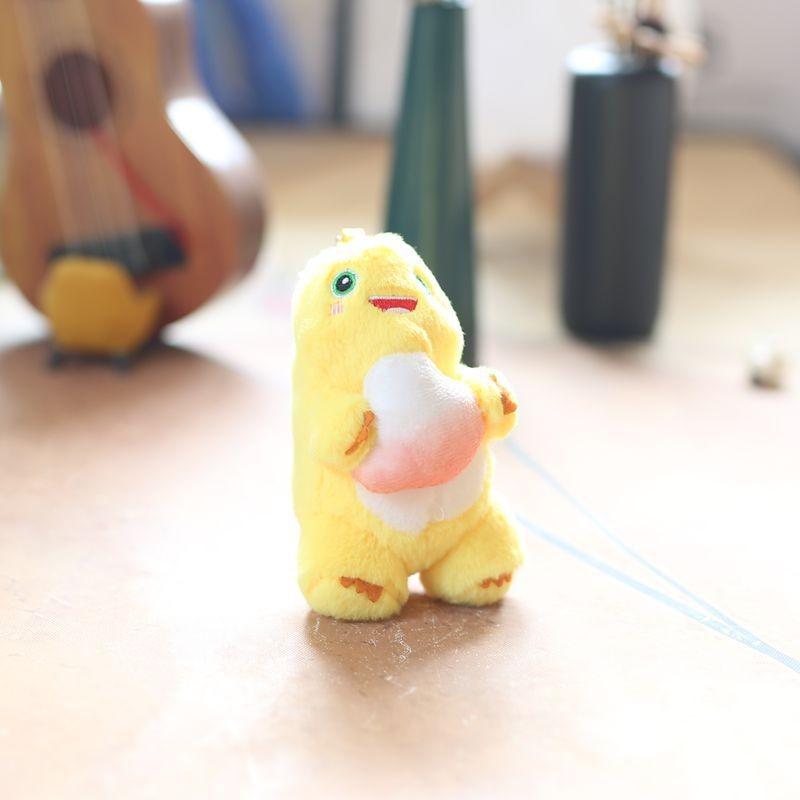 Восхитительный мини-плюшевый брелок в виде динозавра, мягкая и приятная на ощупь мультяшная кукла для сумок