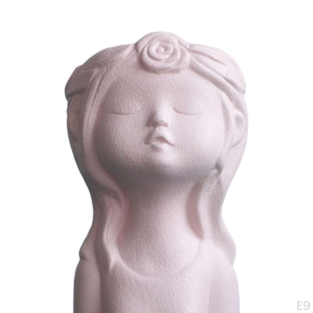 Керамическая ваза, Ваза для цветов в виде человека, Современная минималистичная статуэтка, Скульптура, Держатель, Настольный горшок, Предмет