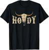 Вестерн Ковбойская Вечеринка на День Рождения Howdy Ковбои Ковбойка Классическая Футболка