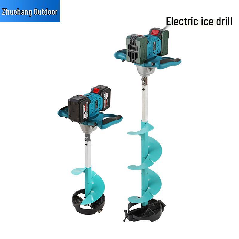 High-Power Lithium Battery Electric Ice Drill for Winter Fishing