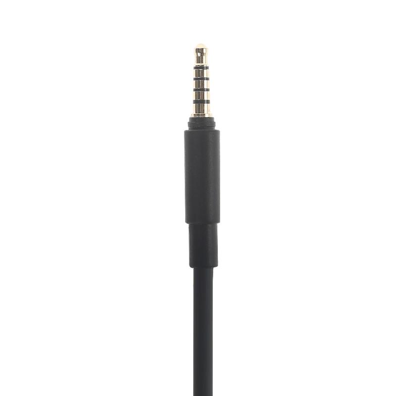 Обновленный портативный кабель для наушников Beyerdynamic MMX300 Черная оплетка ПУ-провод Вспомогательный кабель