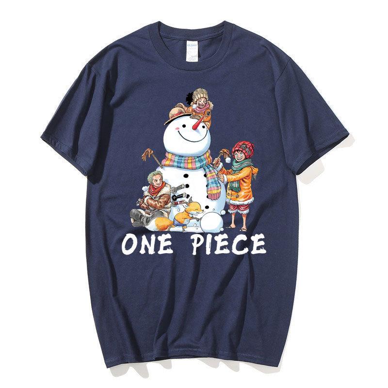 Аниме ONE PIECE Луффи Harajuku Футболка Мужская Каваи Манга Графический Летняя футболка Негабаритных с короткими рукавами Мультфильм Хлопковые футболки Унисекс Уличная одежда