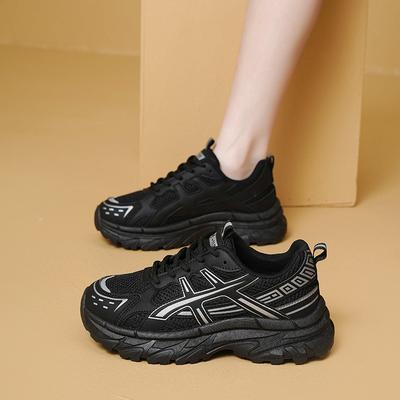 Летние новые инс папины кроссовки женские студенческие увеличение роста уличная съемка спортивные беговые повседневные кроссовки