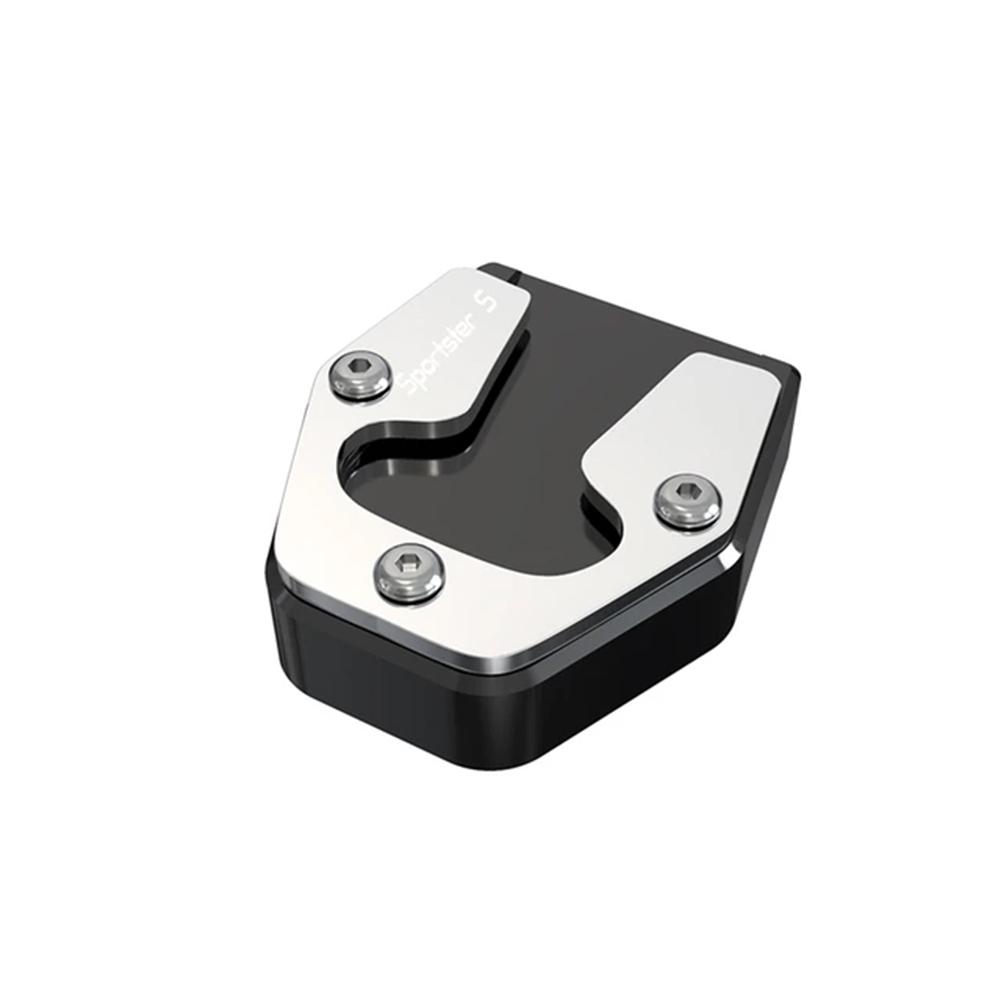 Motor For Sportster S RH1250 1250S Motorcycle Foot Side Stand Enlarger Plate Kickstand Enlarge Extension 2024