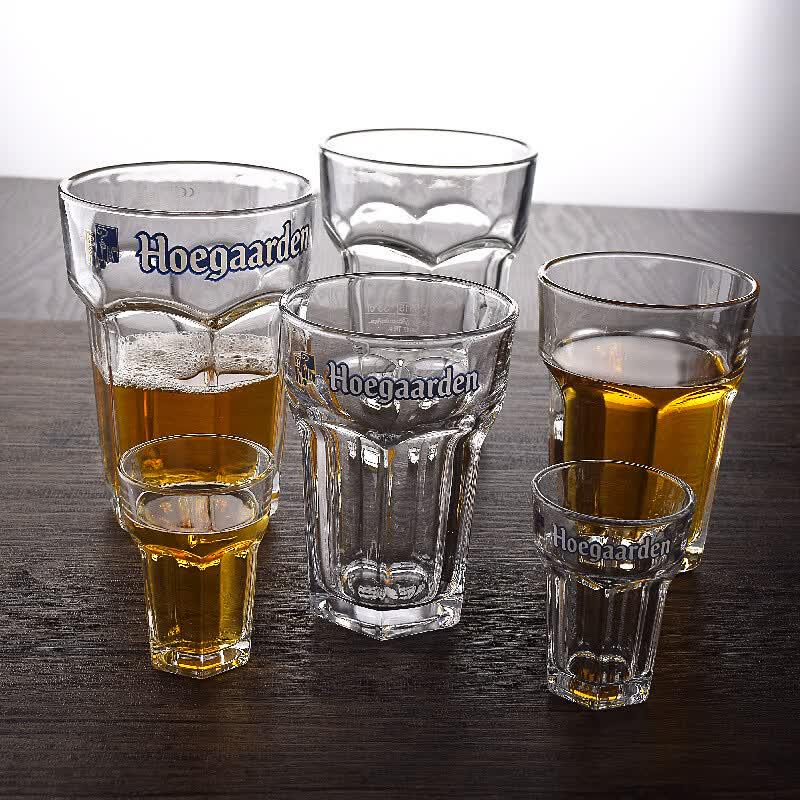 Шестигранный стакан для крафтового пива OLOEY в стиле Hoegaarden