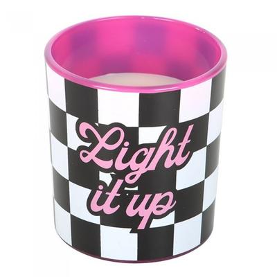 Зажги это Ароматическая свеча с ароматом клубники и ванили