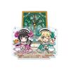 Сезонные растения Senki Zessho Symphogear XV Petitchoco Мини акриловые настольные часы Ширабе Акацуки Официантка-маленький дьяволенок 120 мм x 120 мм Акрил [Цукуёми]