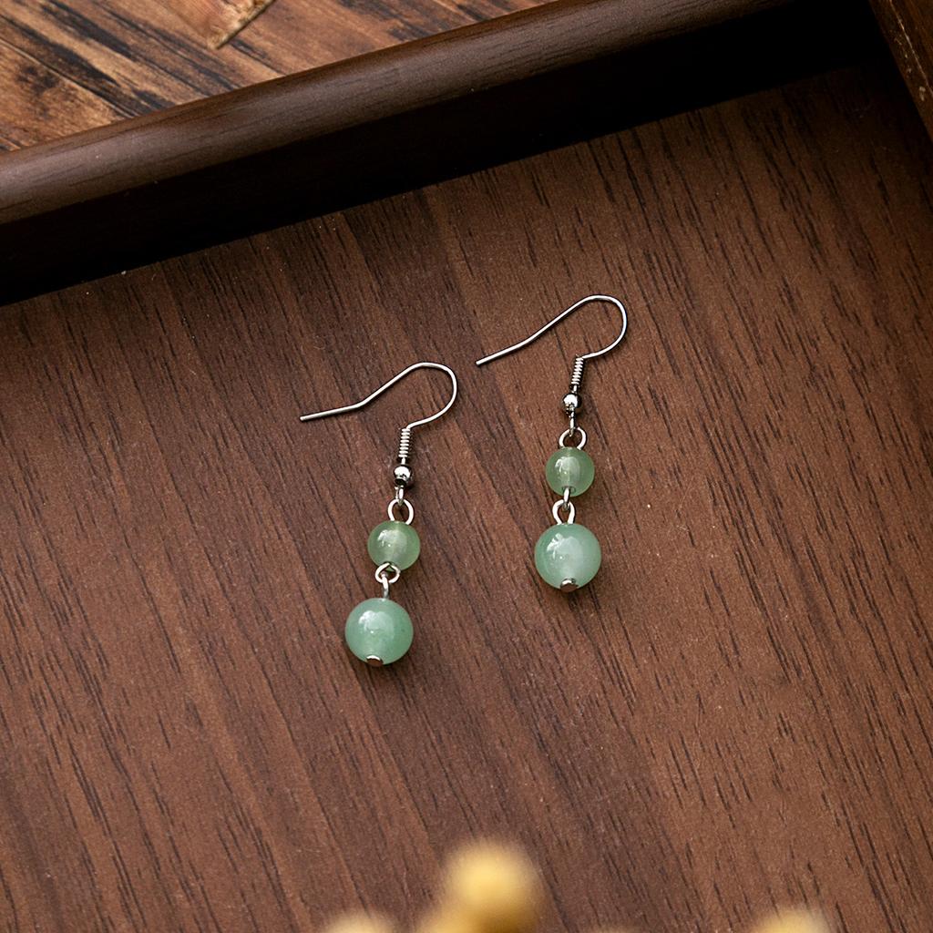 BLINGBAY женские новые серьги с искусственным жемчугом в китайском стиле, серьги с кисточками в форме бабочки в китайском стиле, простые аксессуары Hanfu, ретро-ювелирные изделия