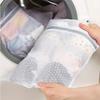 3Pcs White Durable Honeycomb Mesh Laundry Bags For Delicates Net Fabric Durable And Reusable Delicate Wash Bag
