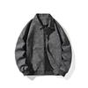 Jacket Men's Spring and Autumn New American Trend Retro PU Leather Jacket Fleece Lapel Jacket