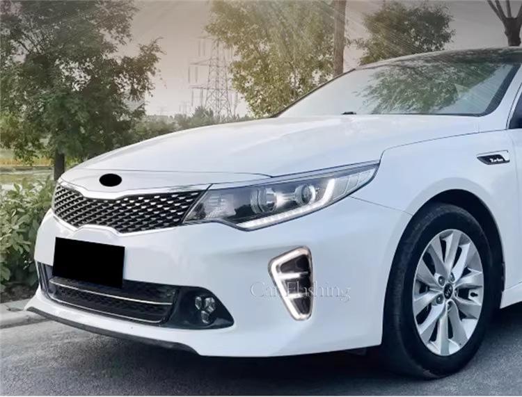Доработка противотуманных фар Kia 2016-2018: Светодиодные дневные ходовые огни и блок-фара противотуманной фары.