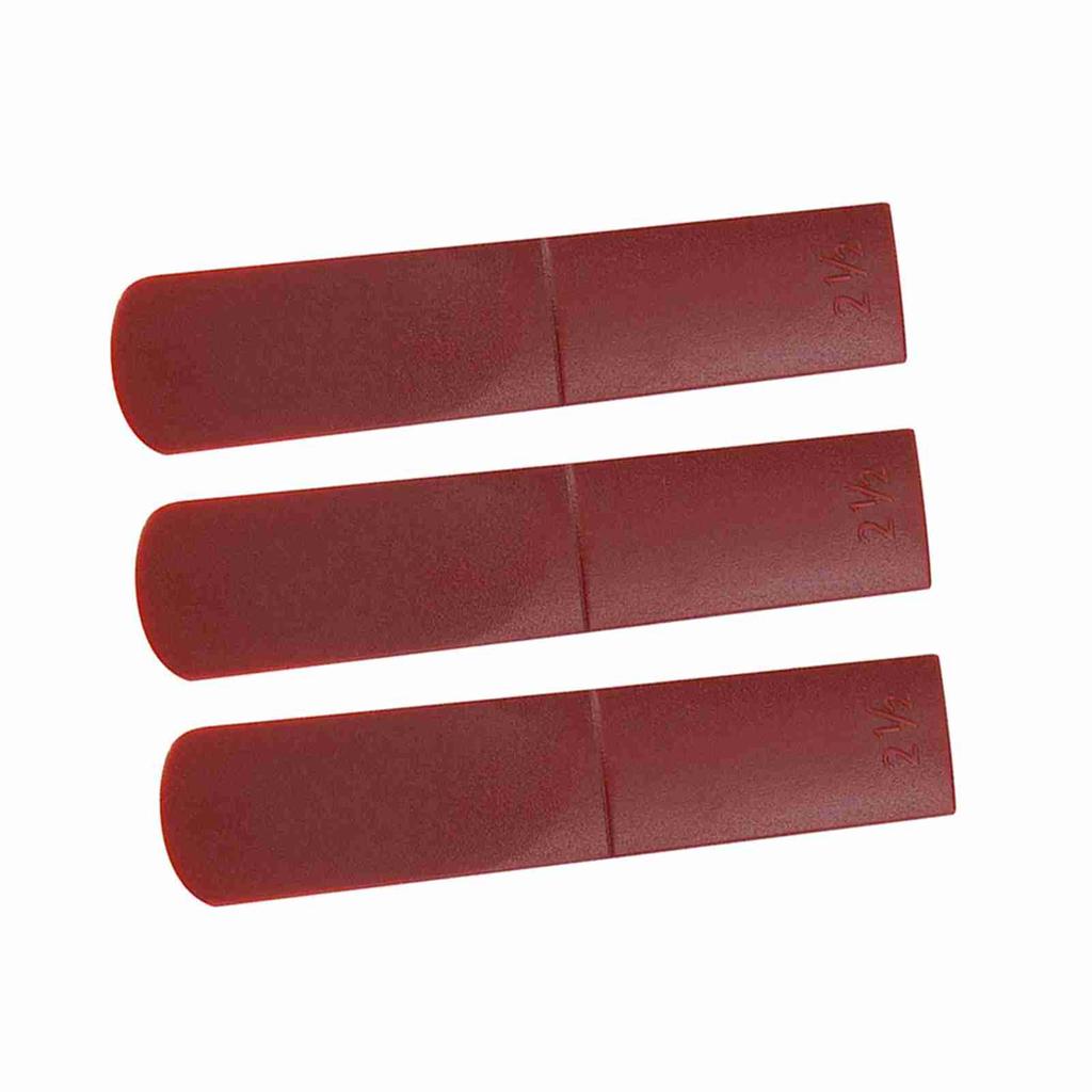 3шт смоляные трости для мундштука альт-саксофона 2,5 детали для ремонта трости аксессуар красный