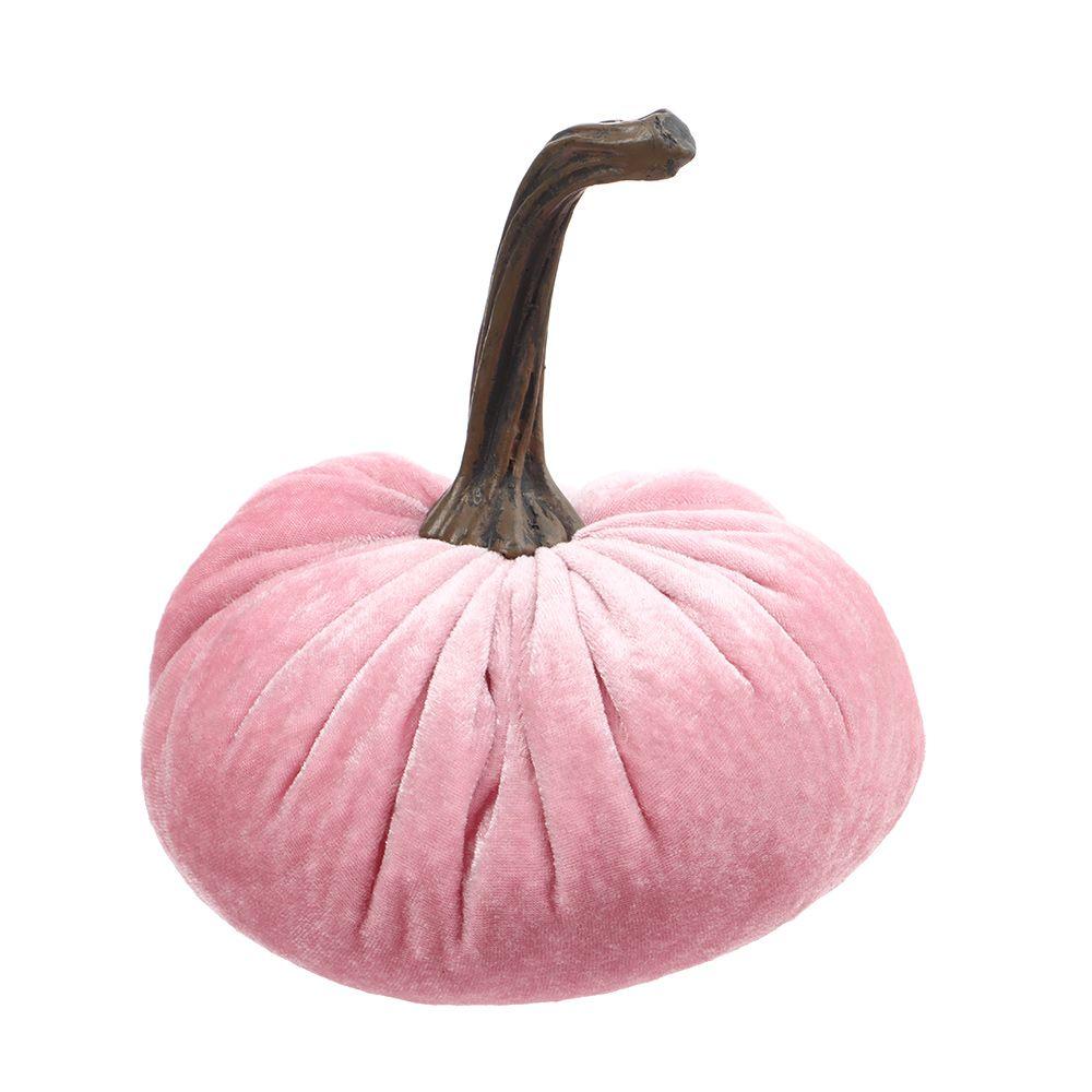 Artificial Halloween Handmade Soft Stuffed Pumpki Plush Throw Pillows Velvet Pillow Pumpkins Decor