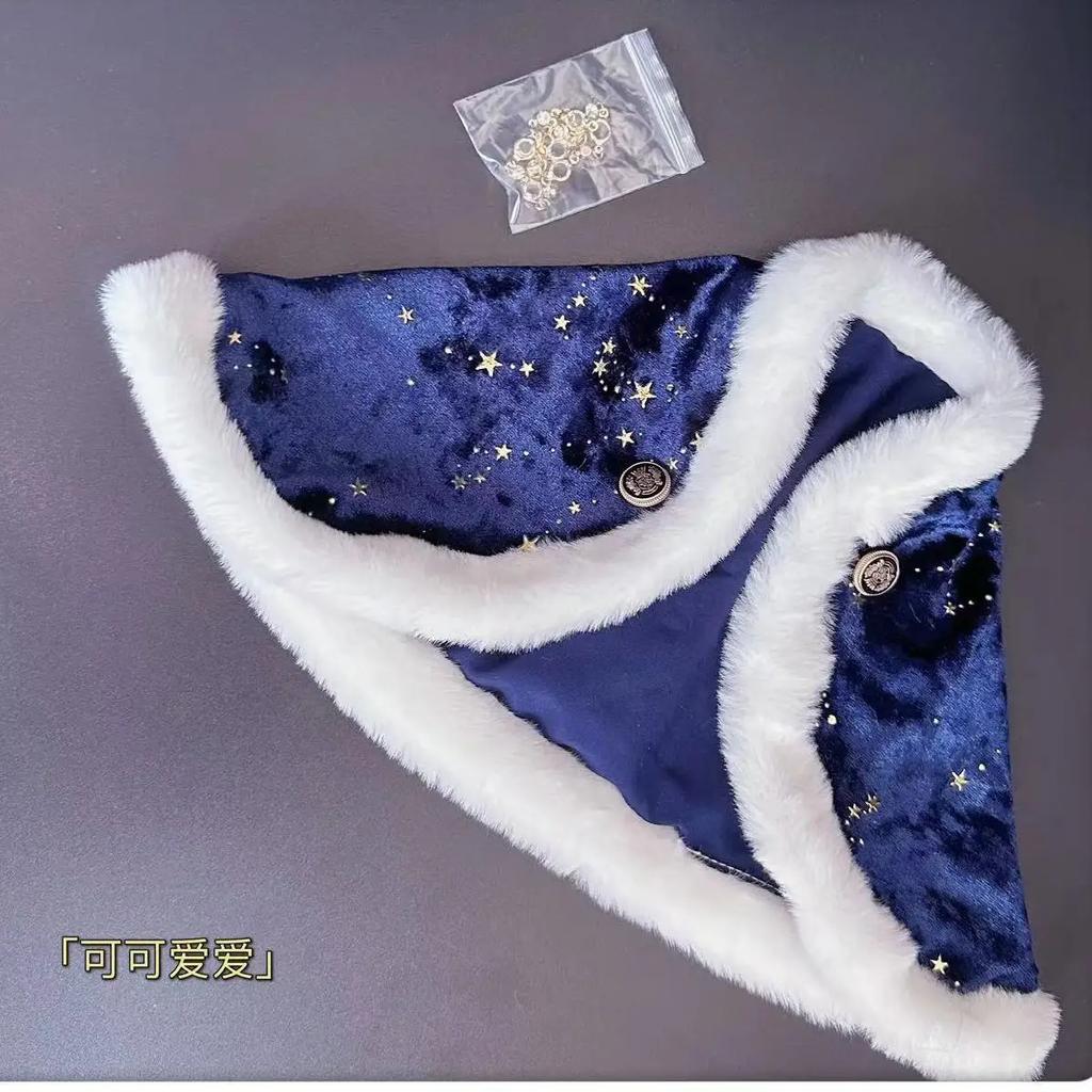 Аниме плюшевая кукла европейский стиль ретро одежда выходной комплект для 20 см милая плюшевая кукла одежда плащ подарки