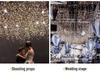 Водонепроницаемая светодиодная гирлянда-бахрома - Уличная декоративная мигающая гирлянда для Рождества и эффектов водопада