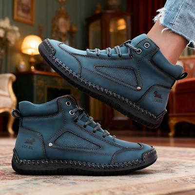 Женские нюдовые ботинки высокие ретро противоскользящие рабочие уличные туфли мягкие классические ботильоны без скольжения балетки мокасины кроссовки