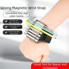 Multi-Functional Magnetic Wristband Strong Magnet Wrist Tool Band  Drill Bit Storage