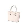 Michael Kors Jet Set логотип-буквы логотип застежка-молния Сумка-тоут Сумка-шоппер через плечо сумка на плечо кожаная сумка мини женская молочно-белый