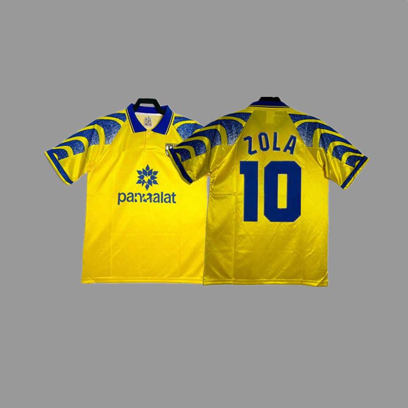 Parma retro jersey football jersey classic nostalgic Zola Cannavaro Buffon Gilardino jersey
