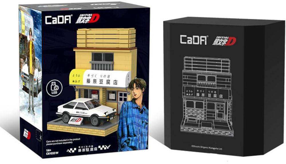 Doyusha Initial D Блоки Магазин Тофу Фудзивара (Магазин) Сборочный комплект