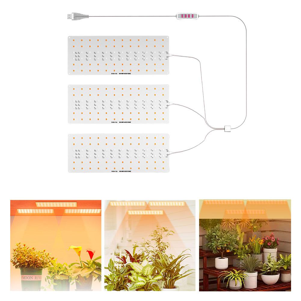 LED Plant Grow Lamp 1 Dimmable Levels Flower Grow Lamp Height Adjustable Under Cabinet Plant Lamp for Indoor Plants Accessories