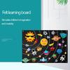Space Felt Board Toys Early Education DIY Material Home Children Wall Games Decorations Trainin K1B5