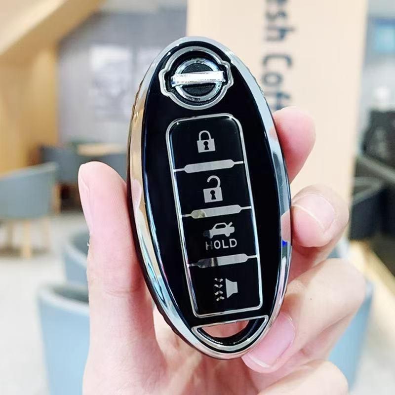 Чехол для ключа Nissan для Sylphy, X-Trail, Teana, Qashqai, Tiida, Terra, Murano, Kicks