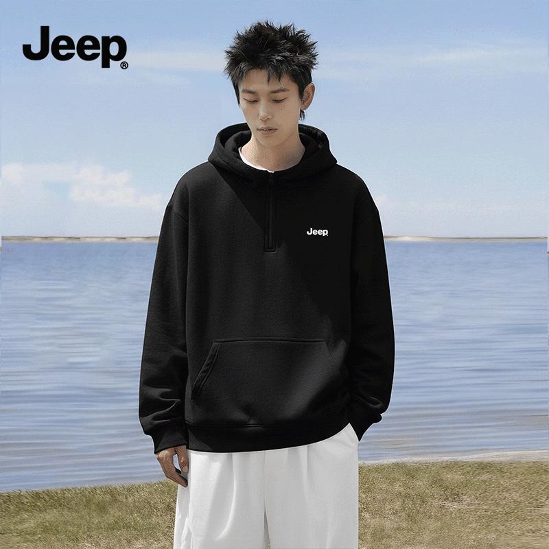 Jeep Мужская толстовка с капюшоном