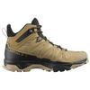 SALOMON X Ultra 4 Mid Gtx Durable Waterproof Supportive Shock-Resistant Outdoor Functional Shoes Men Shoes Brown Gray 412941