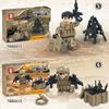 Tbs07-12 6 Mercenary Camouflage Clothing Small Particles Assembled Building Block Doll Toy