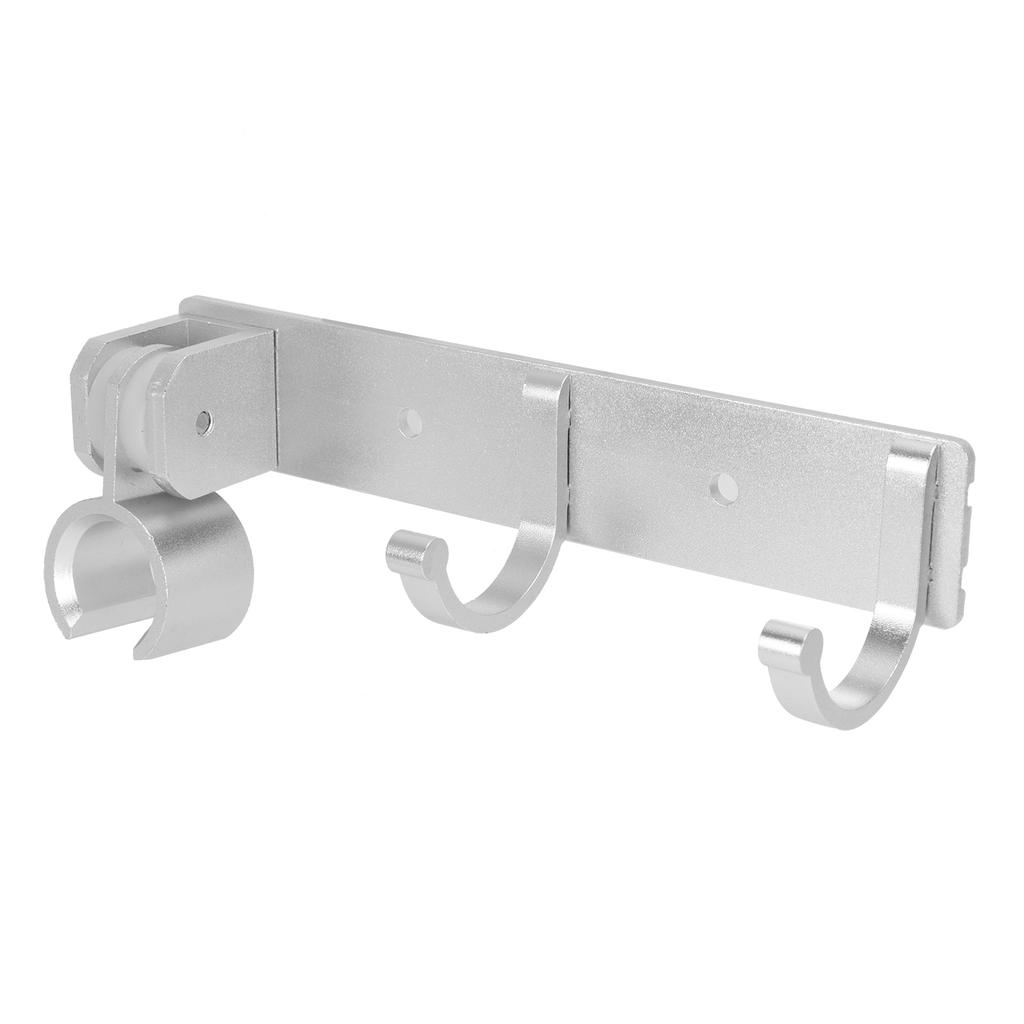 Регулируемый держатель для душевой лейки с крючком, настенный органайзер для хранения банных принадлежностей