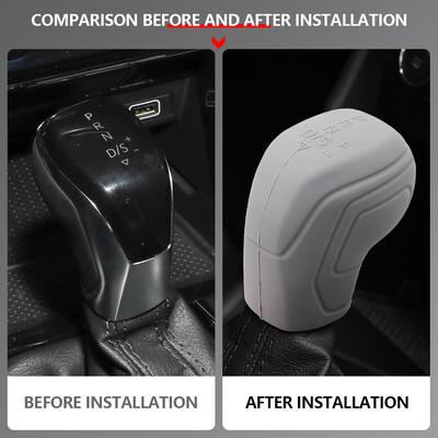 Чехол на ручку переключения передач для Volkswagen VW T-cross Tcross Polo VW Passat 2020+ Новый Sagitar Силиконовый чехол на рычаг переключения передач Аксессуары