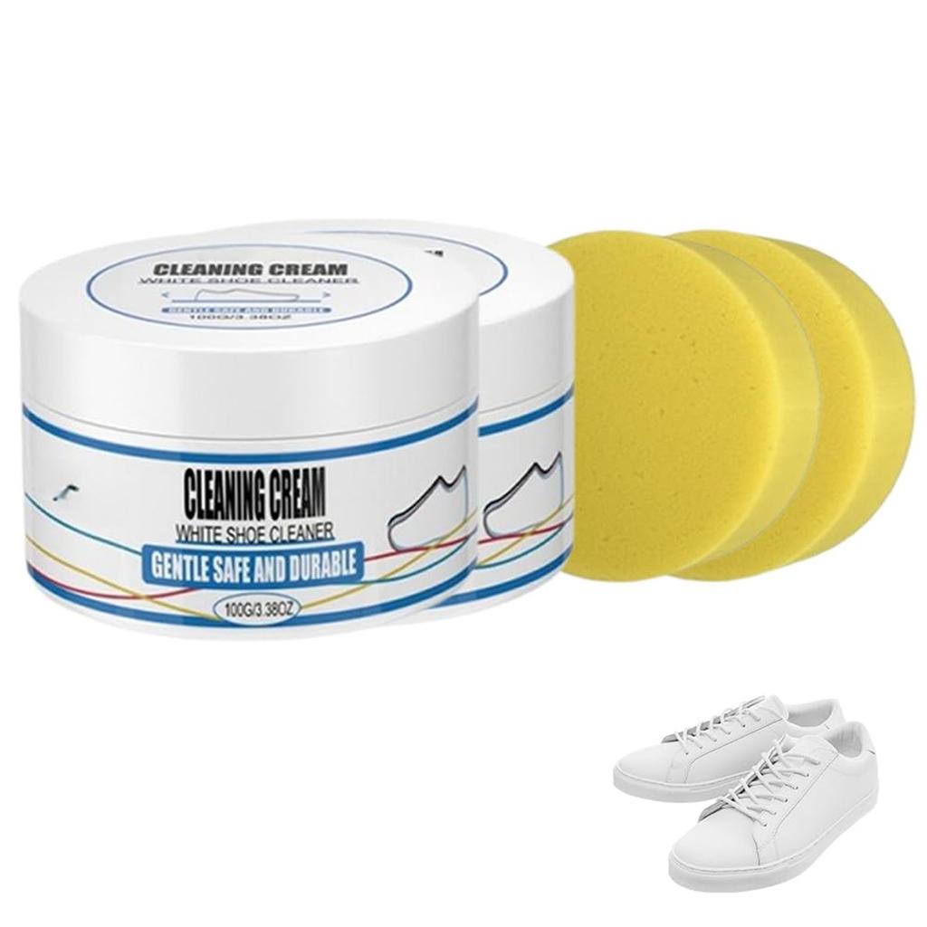 White Shoe Cleaning C Ream,Adult Shoe C Ream T Reatments & Polishes,Stain Cleansing C Ream For Shoe