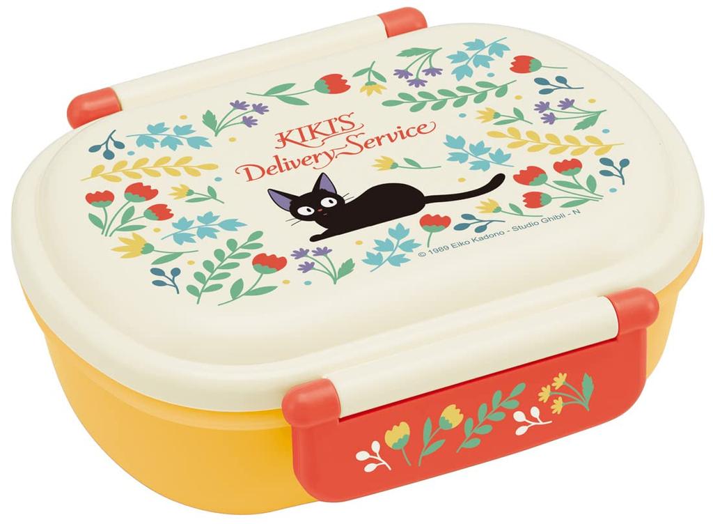 Skater Lunch 1 with Core Dishes Fluffy Kids Antibacterial Made In Ghibli Delivery Jiji Girls QAF2BAAG Children's Box, Tier, 360ml, (Side Container),