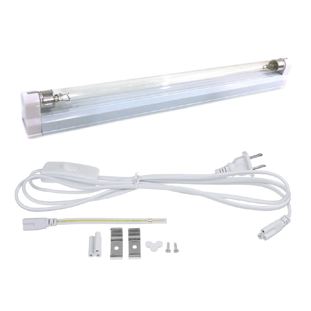 36W 395NM UV C-uring Lamp UV Disinfection Lamp Violet Wavelength Fluorescent Agent Detection UV Lamp Ozone Disinfection