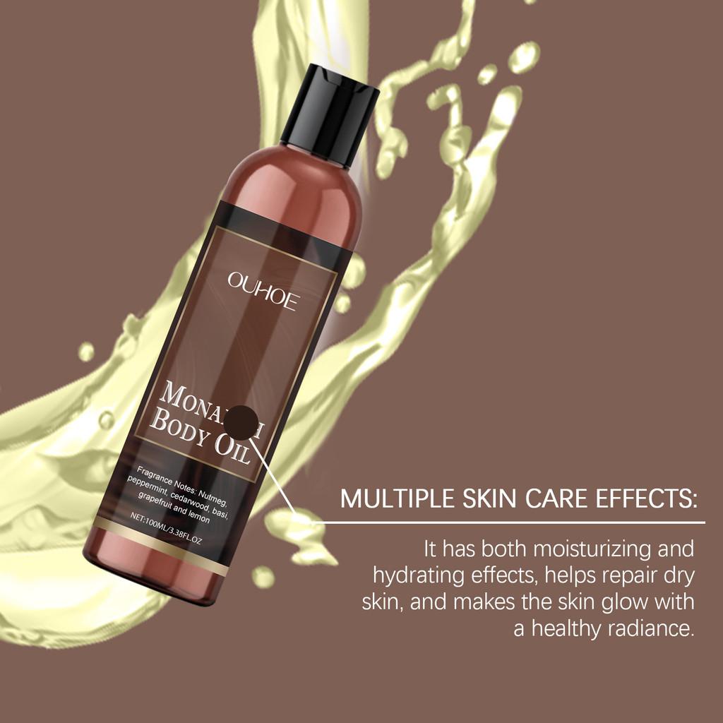 Luxurious Ouhoe Body Moisturizing Care Oil For Deep Hydration And Skin Nourishment