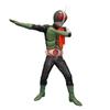 Kamen Rider 2 Mega Soft Vinyl Kit Reprint Edition Scale Общая высота 40 см Мягкий винил Неокрашенный Сборочный комплект Зеленый Нет. 1/4 Приблизительно.