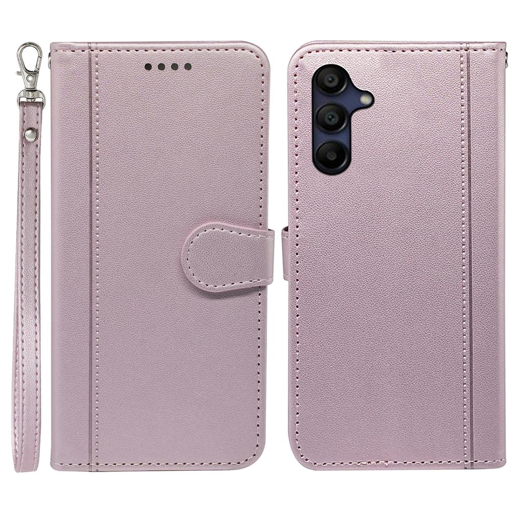 For Samsung Galaxy A36 5G/A56 5G Wallet Case Magnetic Snap Leather Phone Cover with Strap