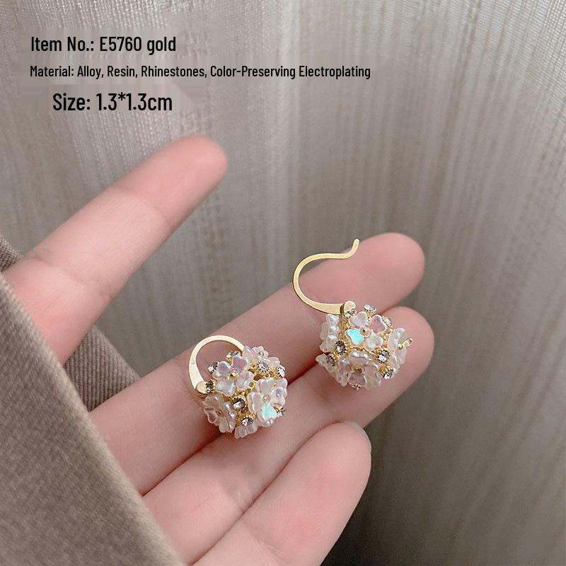 Elegant Imitation Pearl Stud Earrings – Luxury, Versatile Style for Women