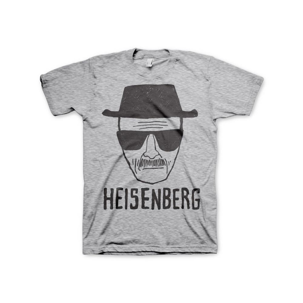 Officially Licensed Breaking Bad Heisenberg Sketch Mens T-shirt S XXL-